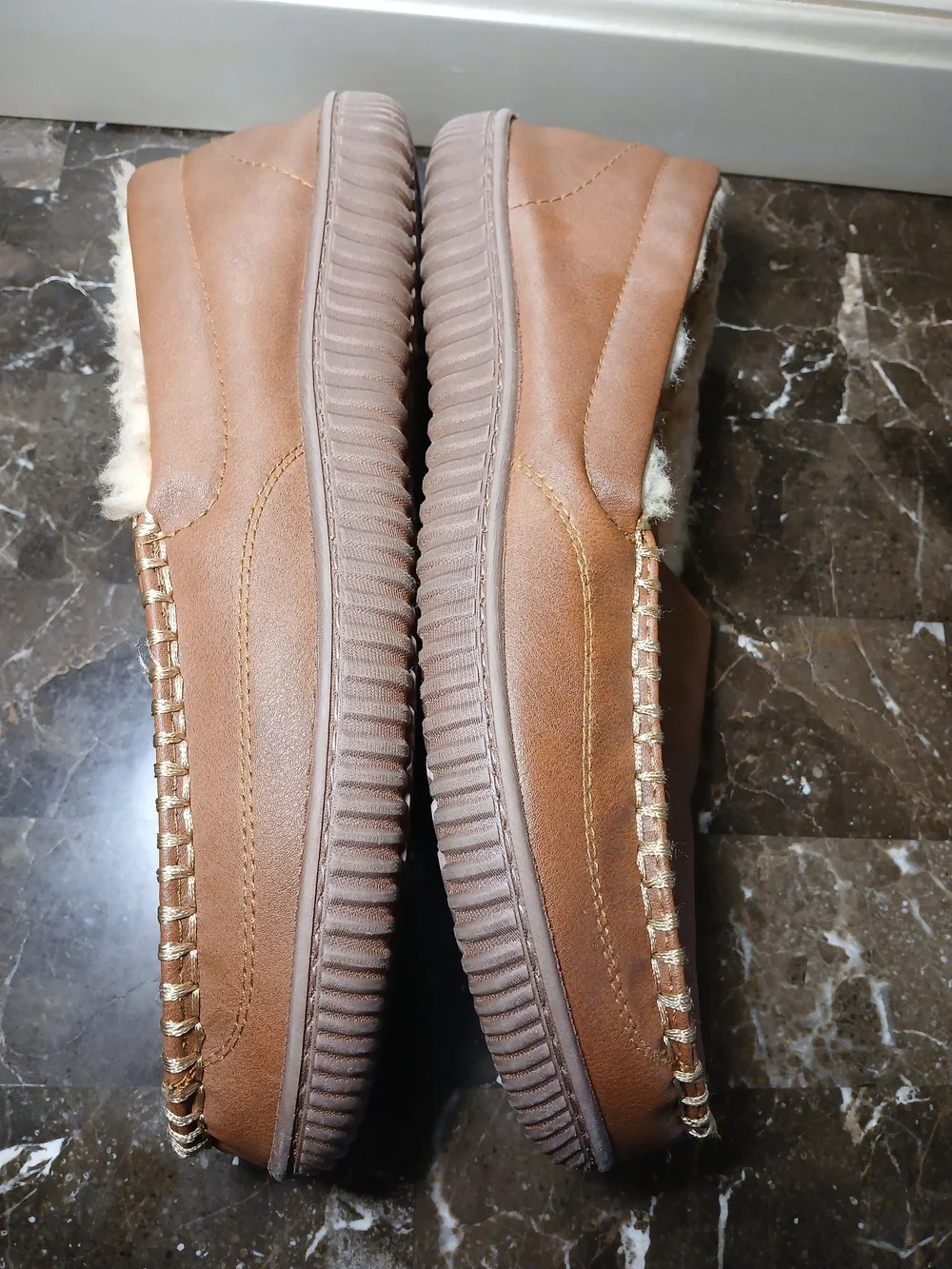 Haggar soft faux